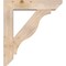 Ekena Millwork Funston Slat Smooth Bracket w/ Offset Brace, Douglas Fir, 7 1/2"W x 34"D x 38"H BKT0806X34X38FST06SDF - alternate 3